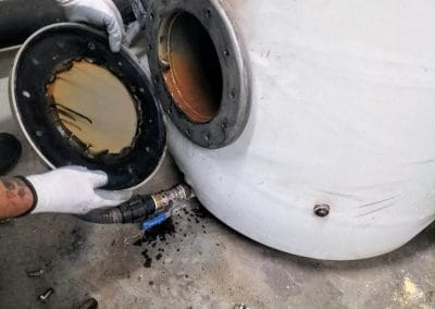 Deposito limpieza y desinfección