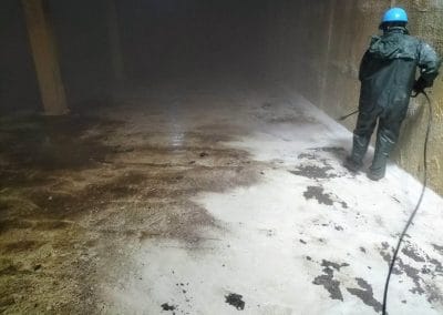 Desinfección aljibe en Asturias